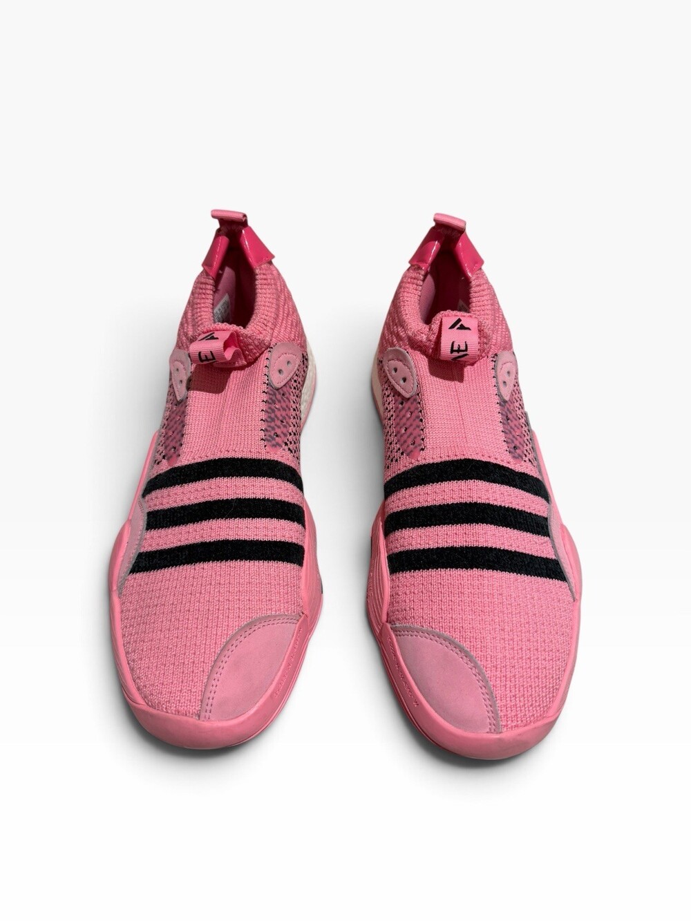 Adidas Trae Young 2.0 Basketball Shoes Knit Mid Pink Trap House Athletic Mens 11